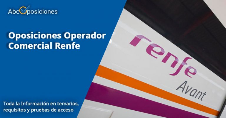 Oposiciones A Operador Comercial Renfe 2024 Ingreso N2