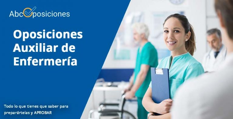 Oposiciones Auxiliar De Enfermería 2024 Temario Y Requisitos 